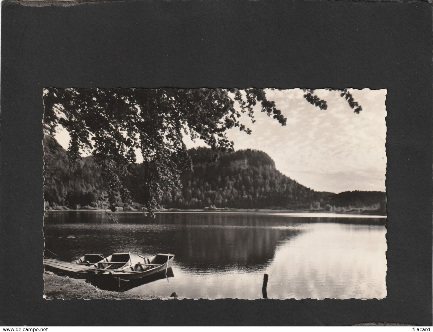 115252          Francia,    Le  Lac  De  Bonlieu,   VG - Franche-Comté