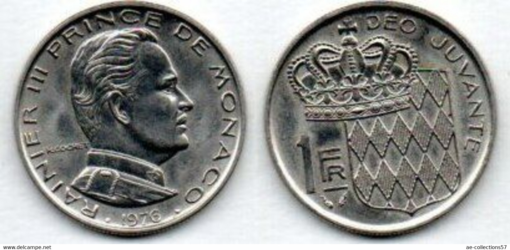 Monaco  1 Franc 1976 SUP - 1960-2001 Franchi Nuovi