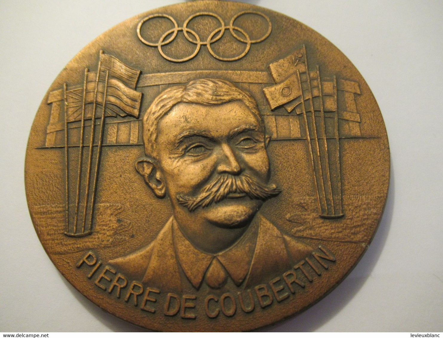 Médaille souvenir/SPORT/Journée de Randonnée/11éme International/Allemagne/ Anneaux Olympiques/ COUBERTIN/1979    SPO390