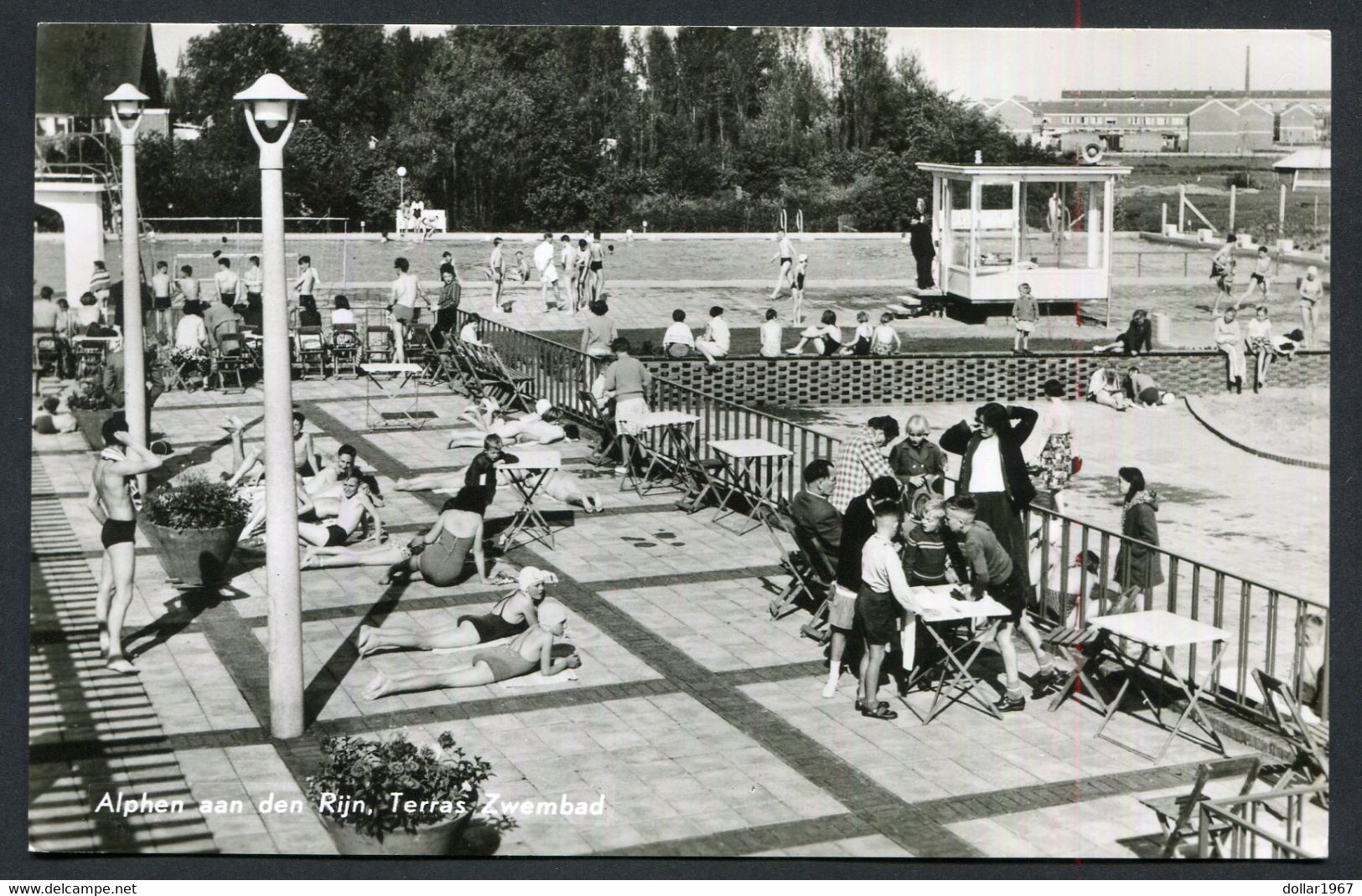 Alphen Aan Den Rijn Terras Zwembad   - NOT  Used + 1960 - Scans For Condition (Originalscan !!) - Alphen A/d Rijn