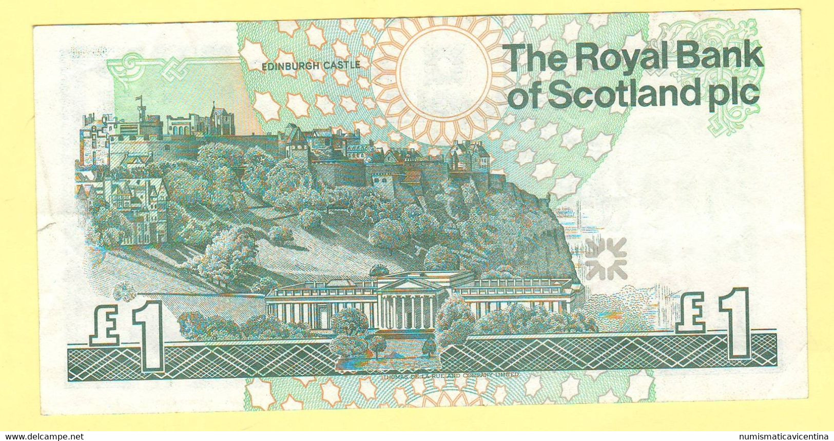 Scozia 1 One Pound 1996 Lord Ilay Scotland Bank - 1 Pond