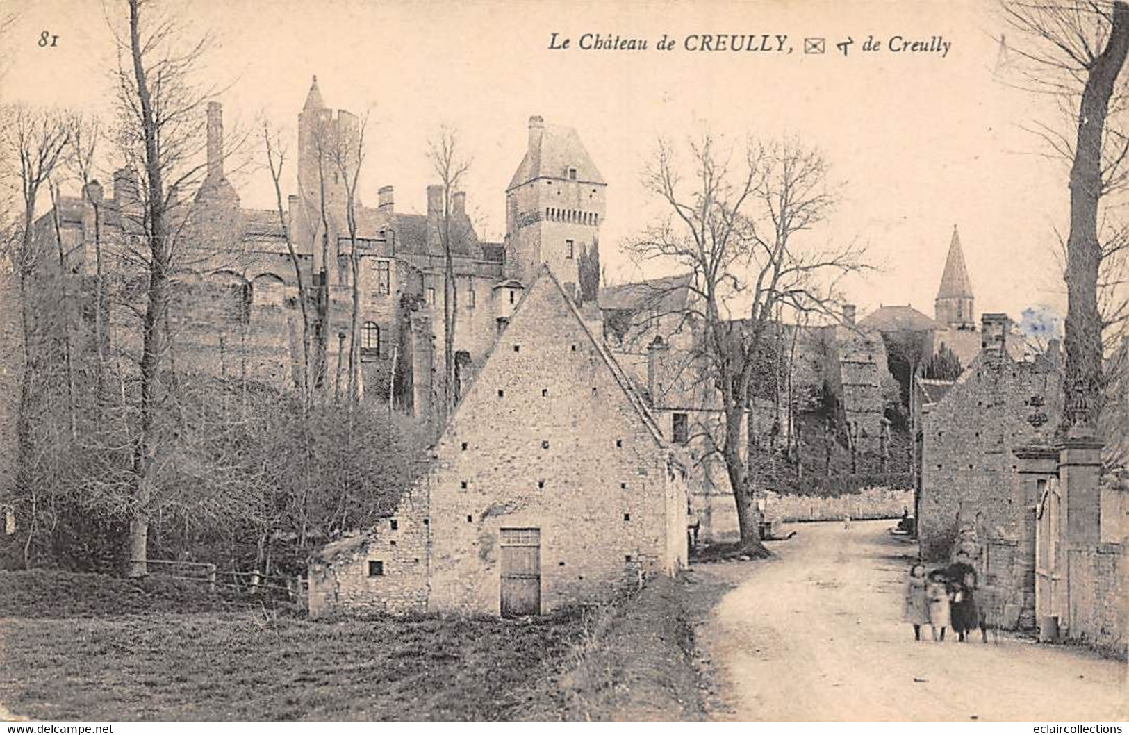 Creully         14         Le Château         (voir Scan) - Sonstige & Ohne Zuordnung