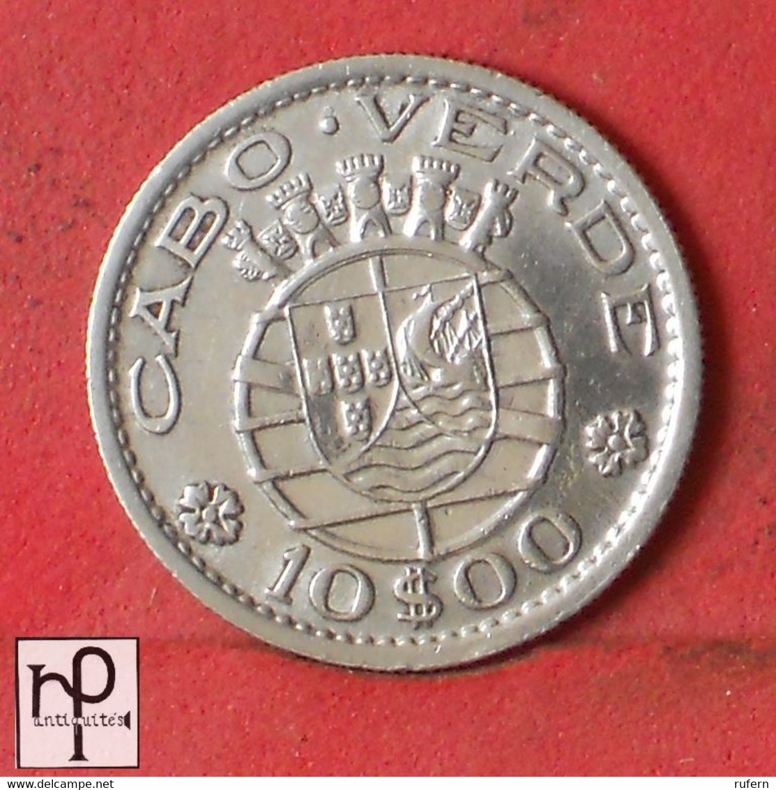 CAPE VERDE 10 ESCUDOS 1953 - ***SILVER***   KM# 10 - (Nº50067) - Cap Verde