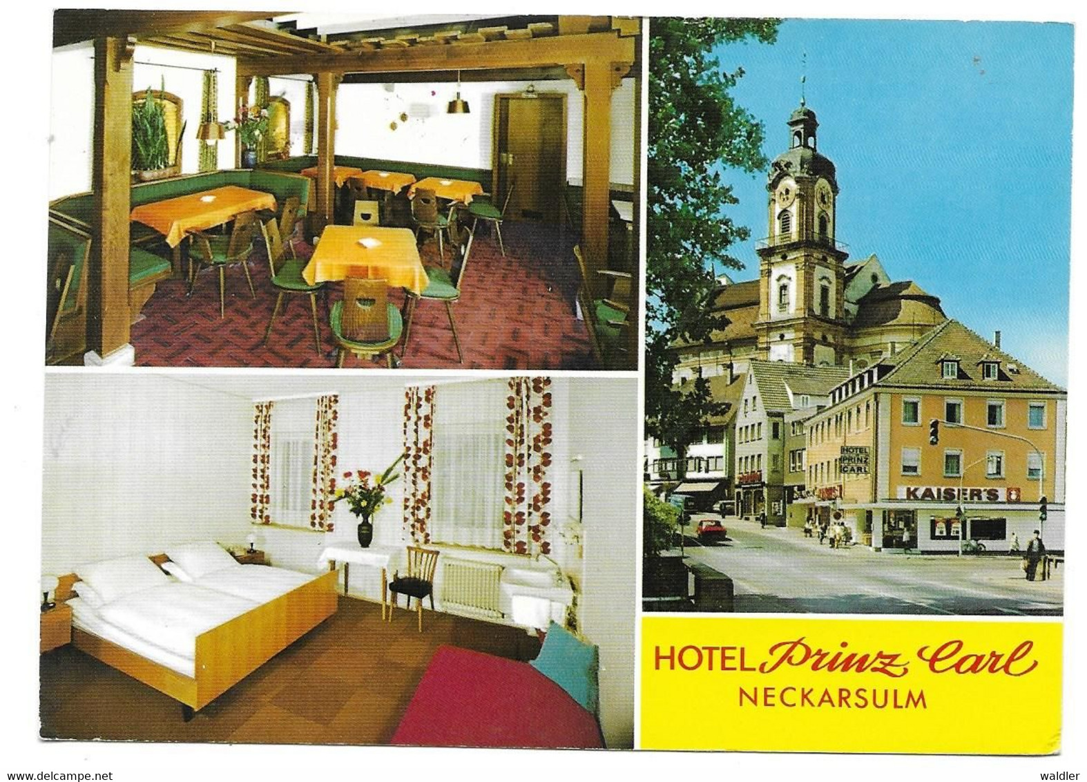 7107  NECKARSULM, HOTEL PRINZ CARL   1970 - Neckarsulm