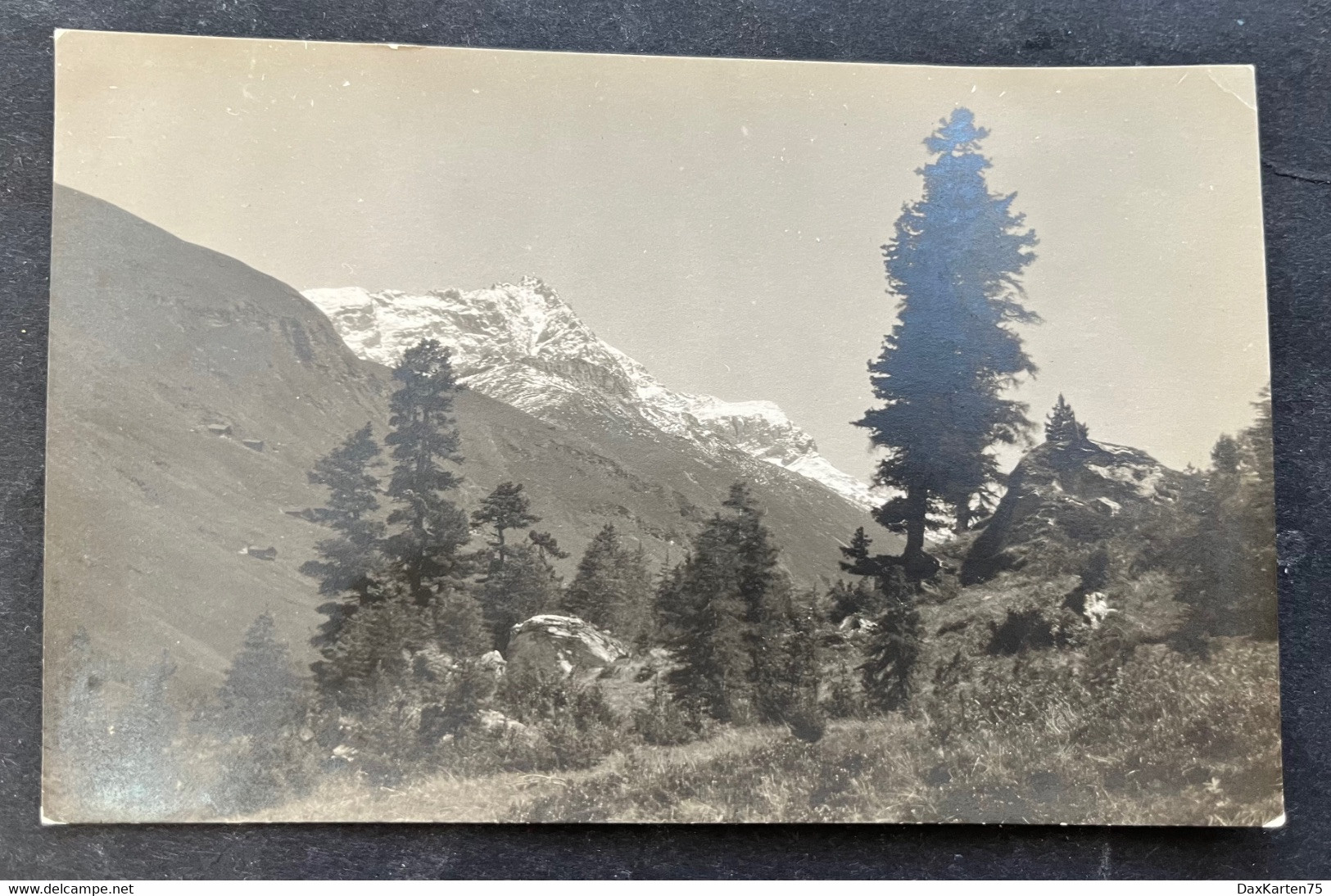 Avers Letziwald Jupperhorn/ Fotokarte - Avers