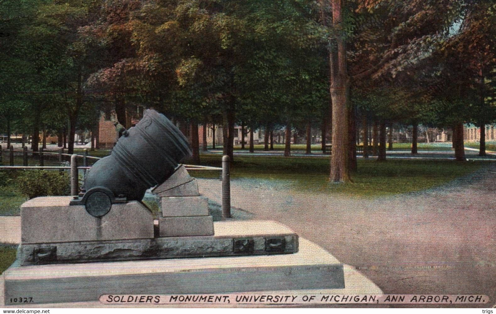 Ann Arbor - Soldiers Monument, University Of Michigan - Ann Arbor