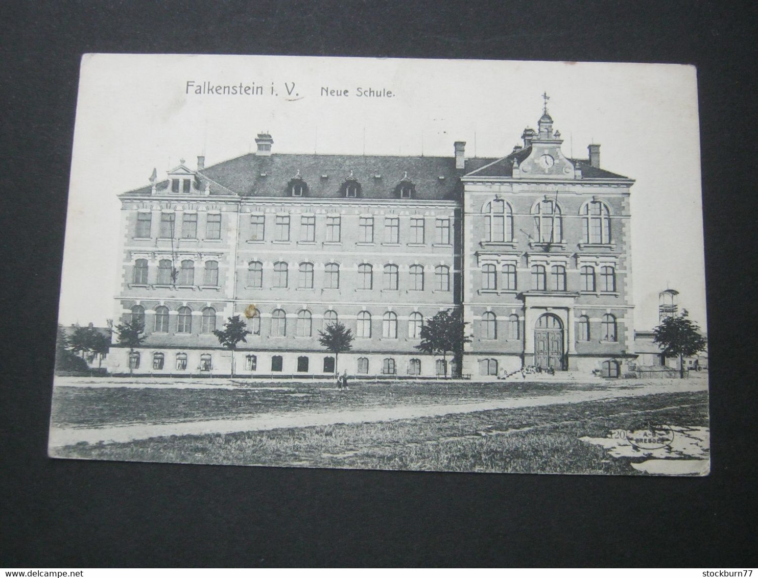 Falkenstein (Vogtland),  Schule , Schöne Karte Um 1910 - Falkenstein (Vogtland)