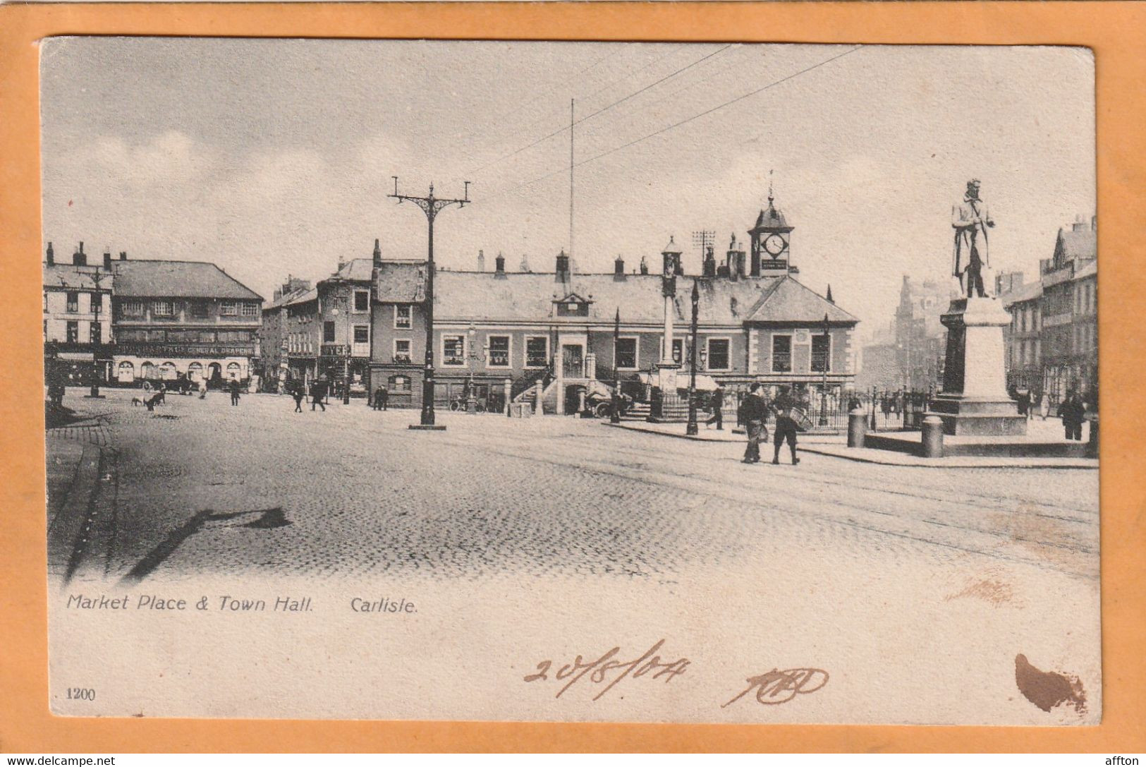 Carlisle UK 1904 Postcard - Carlisle