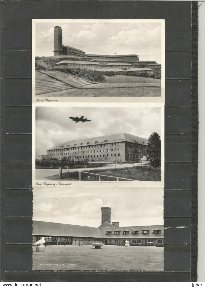 Belgique - Poste Militaire - Cachet "POSTES-POSTERIJEN B.P.S.13" Différents Types Et Dates - CP Burg Vogelsang (Eifel) - Covers & Documents