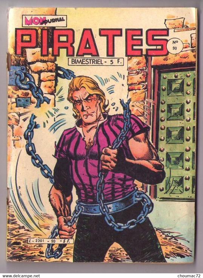 BD Pirates N° 90 Année 1982, Mon Journal - Pirates