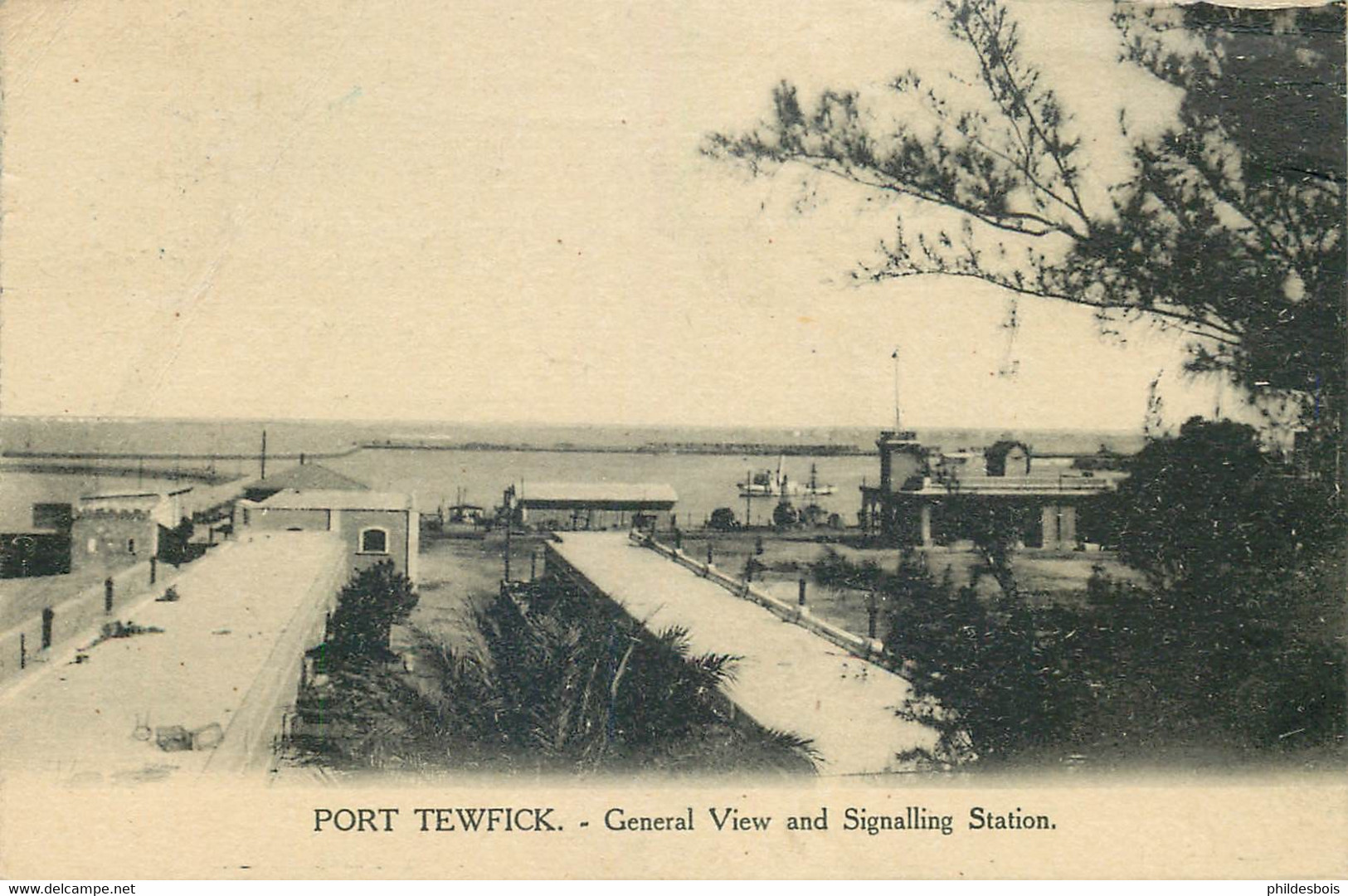 EGYPTE  Port TEWFICK - Suez