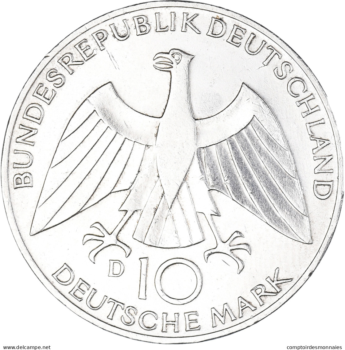 Monnaie, République Fédérale Allemande, 10 Mark, 1972, Munich, SUP, Argent - Commémoratives