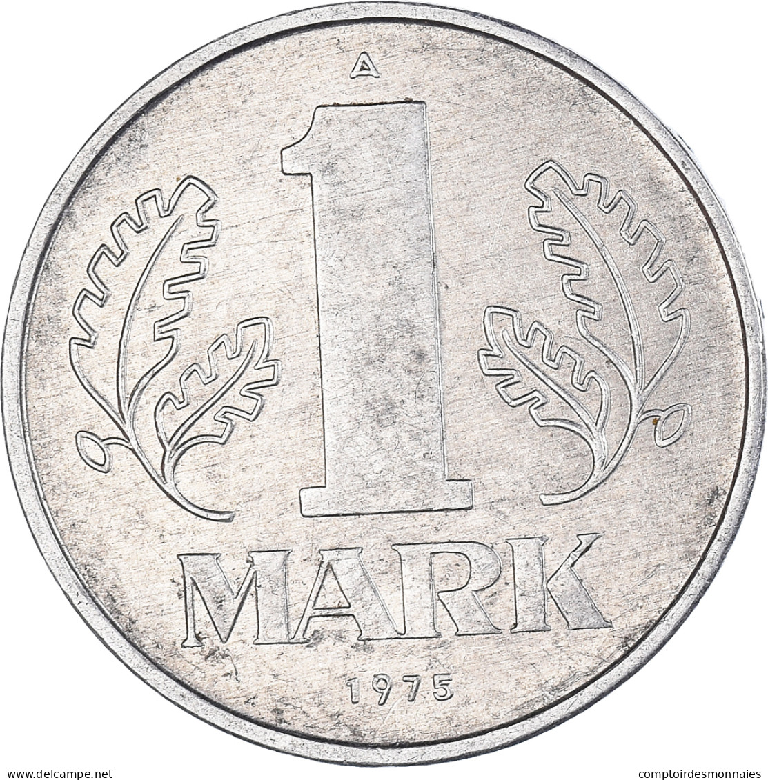 Monnaie, République Démocratique Allemande, Mark, 1975, Berlin, TTB+ - 1 Marco