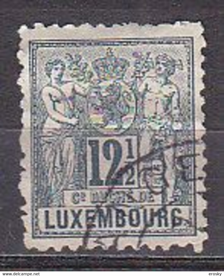 Q2696 - LUXEMBOURG Yv N°52 - 1882 Allegorie