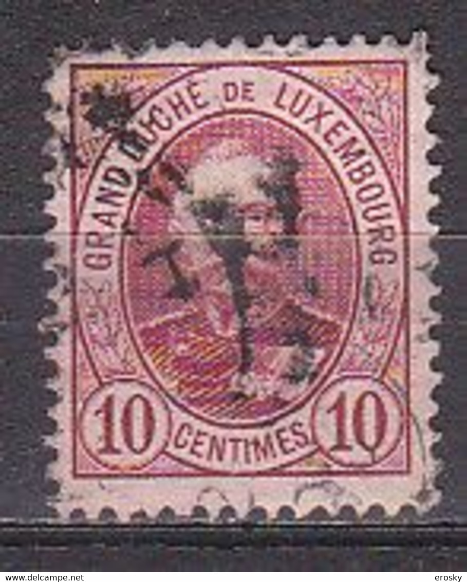 Q2711 - LUXEMBOURG Yv N°59 - 1891 Adolphe Front Side