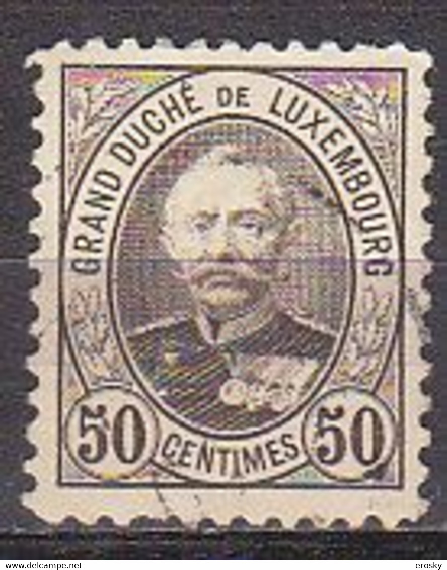 Q2717 - LUXEMBOURG Yv N°65 - 1891 Adolphe Front Side