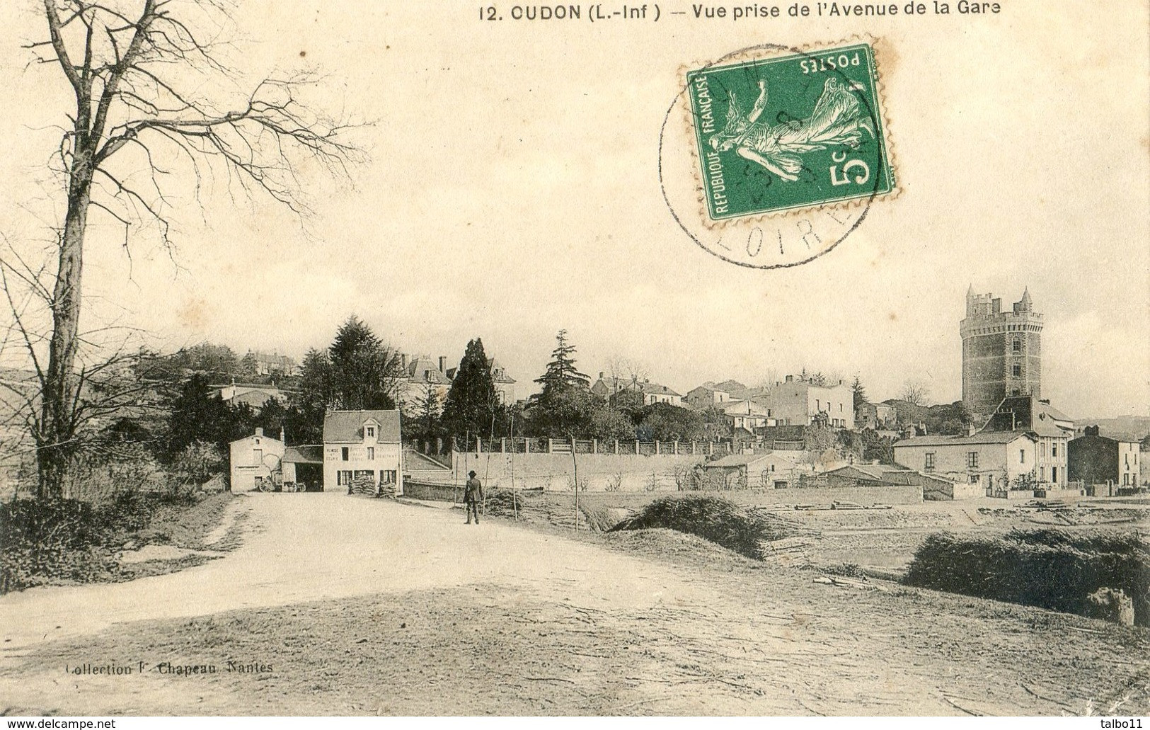 44 - Oudon - Vue Prise De L'avenue De La Gare - Oudon