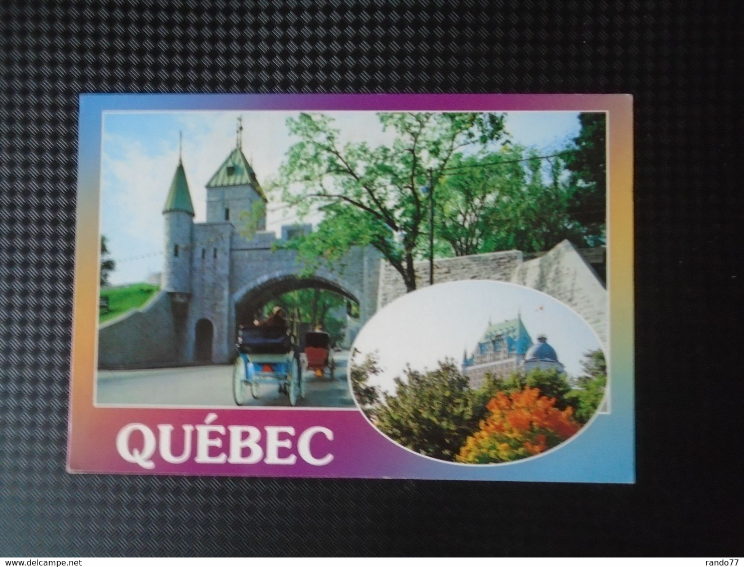 Cpm  QUEBEC - Québec – Les Portes