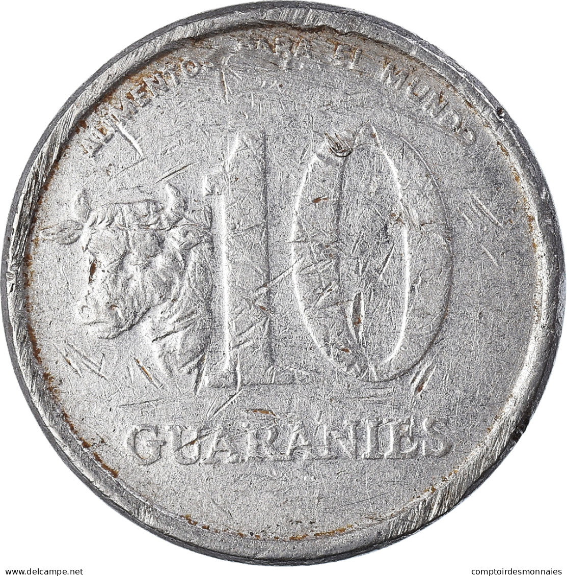 Monnaie, Paraguay, 10 Guaranies, 1980 - Paraguay