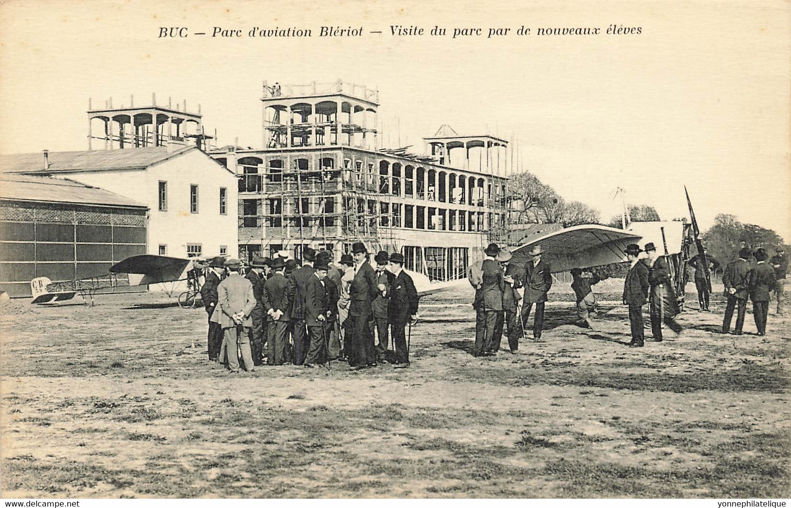 78 - YVELINES - BUC - Thème Aviation- Parc D'aviation Blériot -visite Par Les Nouveaux élèves - Superbe -10546 - Buc