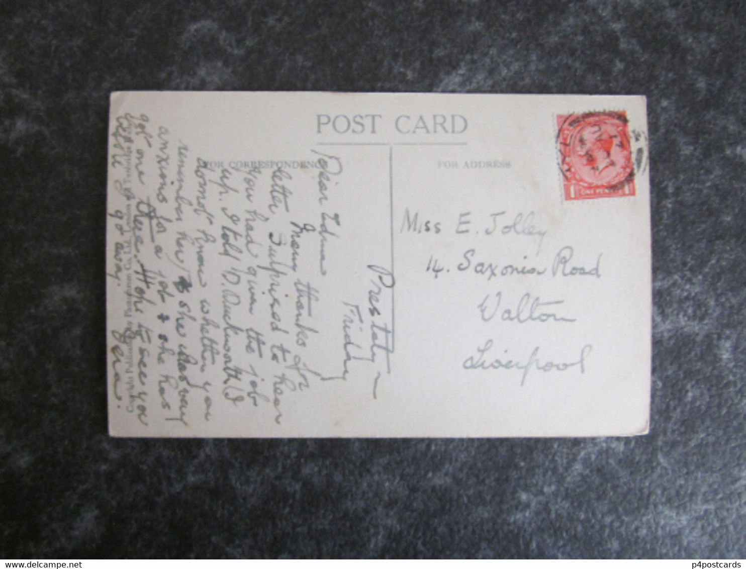 Postcard, Llanberis Pass, Pont-Y-Cromlech, Wales. UK. Original, Used - Zu Identifizieren