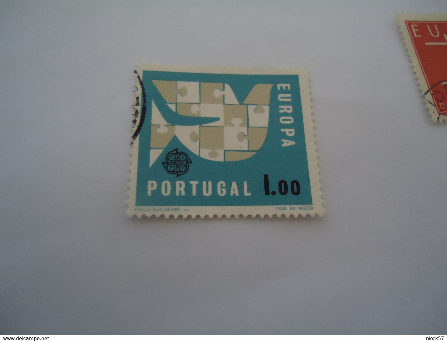 PORTUGAL   USED   STAMPS  EUROPA - 1956