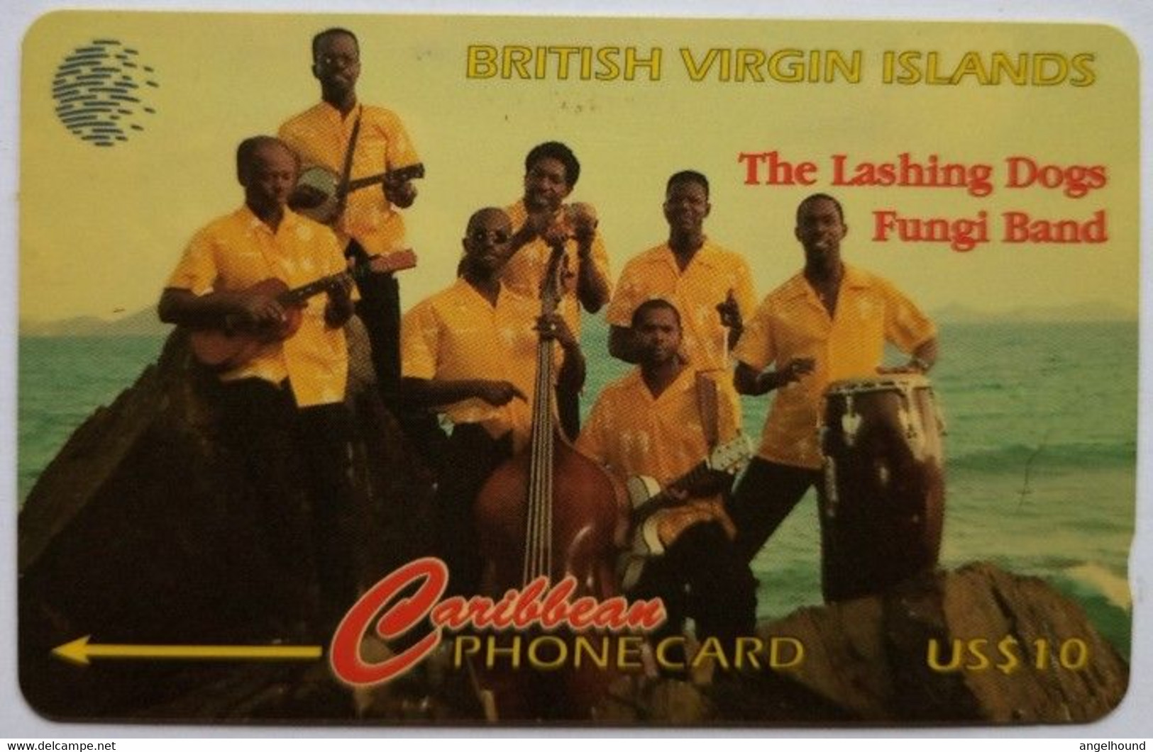 BVI Cable And Wireless US$10  171CBVB " BVI Cultural Heritage - The Lashing Dogs ( Sapanish ) " - Maagdeneilanden