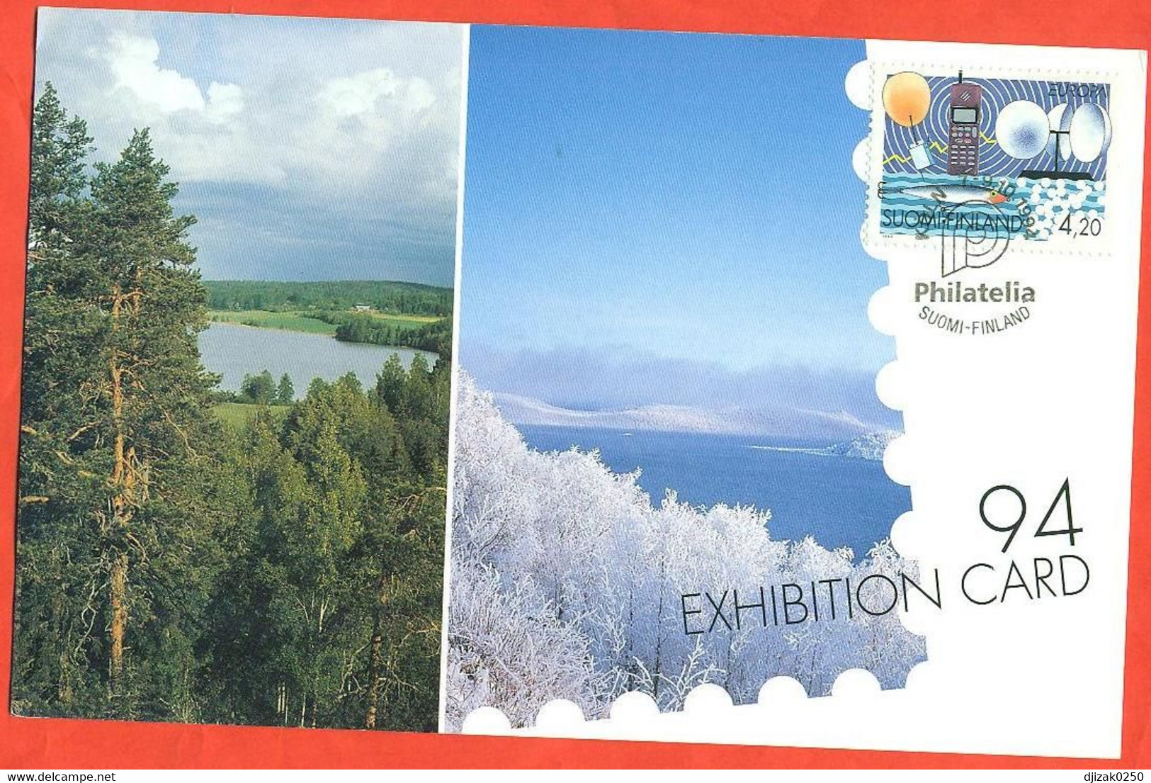 Finland 1994. Maximumcard. - Storia Postale