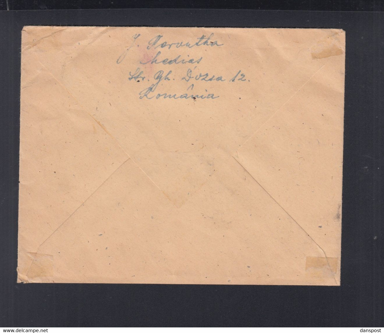 Rumänien Romania R-Brief 1948 Medias Nach CSR - Briefe U. Dokumente