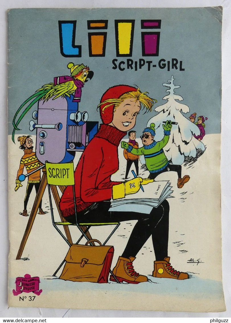 ESPIEGLE LILI 37 - SCRIPT GIRL -   EDITION SPE JEUNESSE JOYEUSE 3T1978 - Lili L'Espiègle