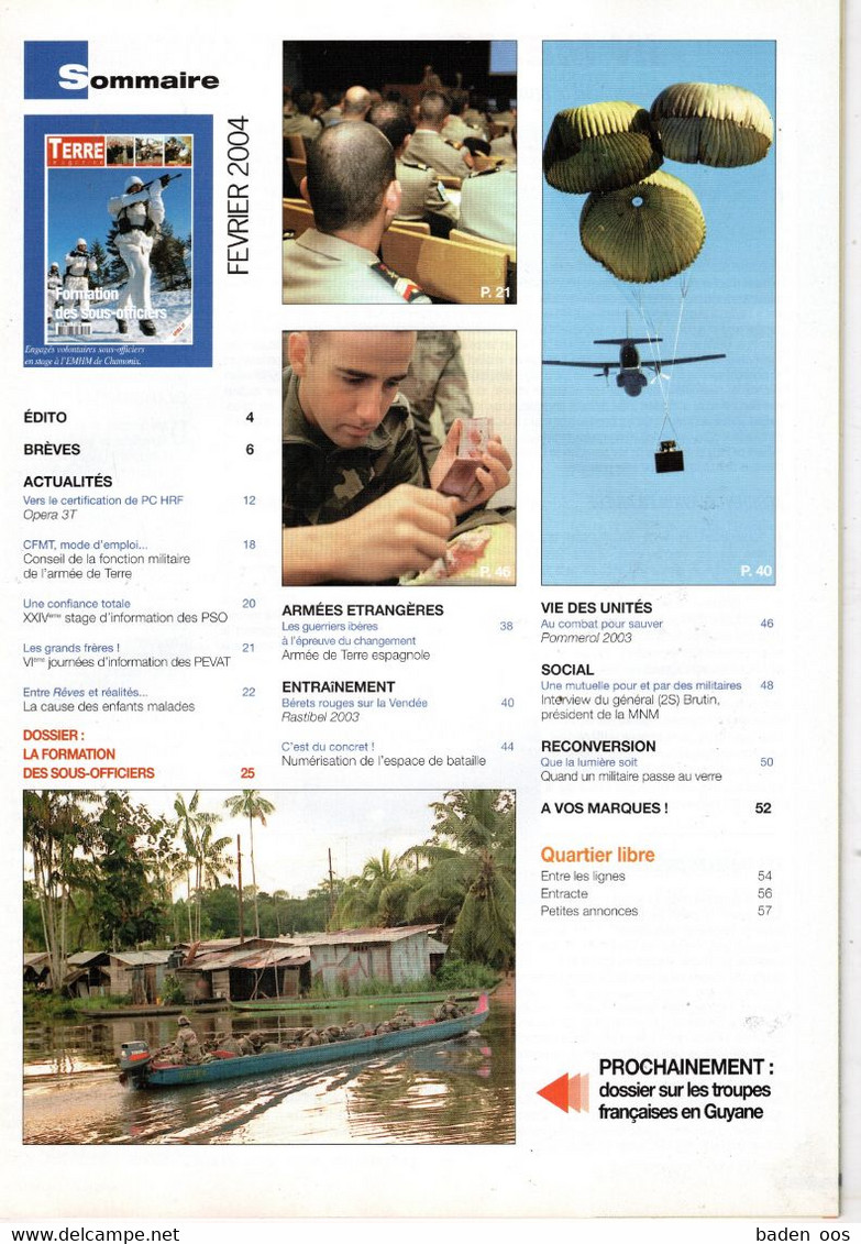 Terre Magazine 151 Février 2004 - Francese