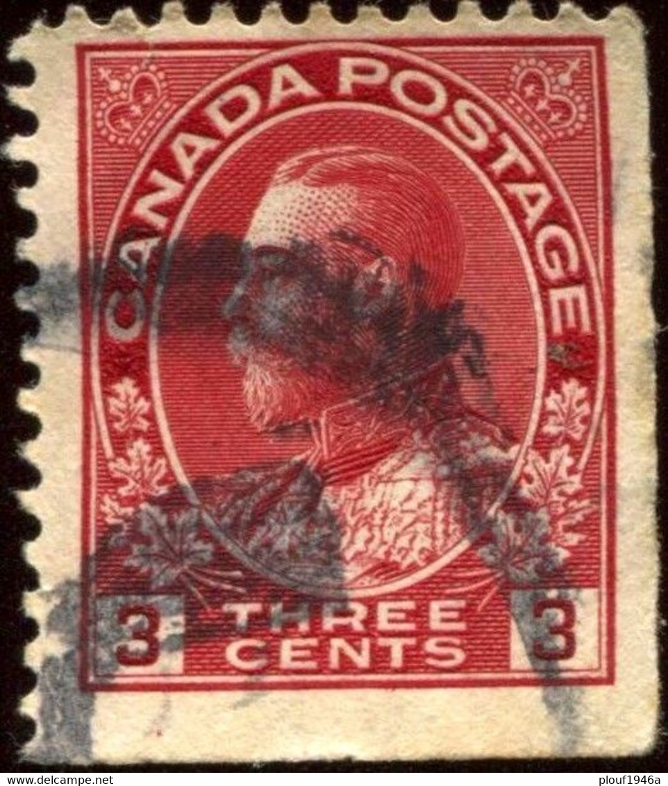 Pays :  84,1 (Canada : Dominion)  Yvert Et Tellier N° :   111-6 (o) Du Carnet - Single Stamps