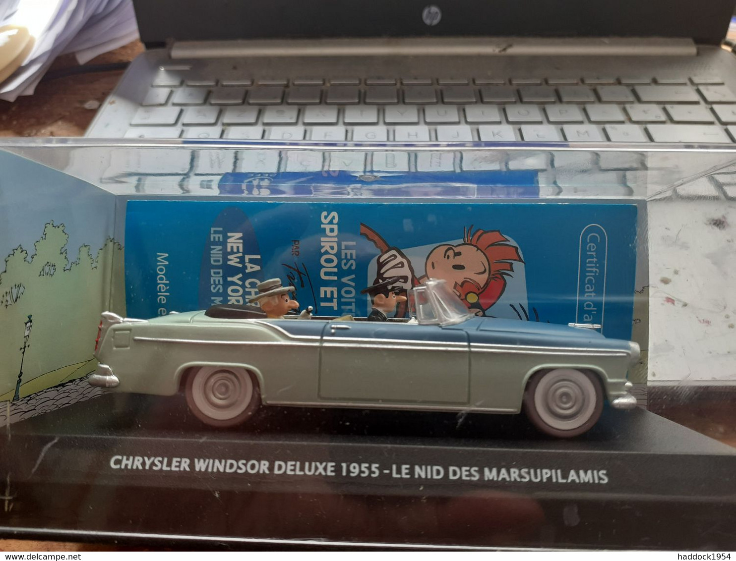 CHRYSLER WINDSOR Deluxe 1955 Le Nid Des Marsupilamis FRANQUIN SPIROU éditions Atlas 2007 - Franquin