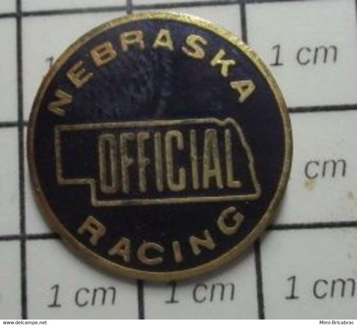 2322 Pins Pin's / Rare & Belle Qualité THEME SPORTS / AUTOMOBILE COURSES NEBRASKA RACING OFFICIAL - Car Racing - F1