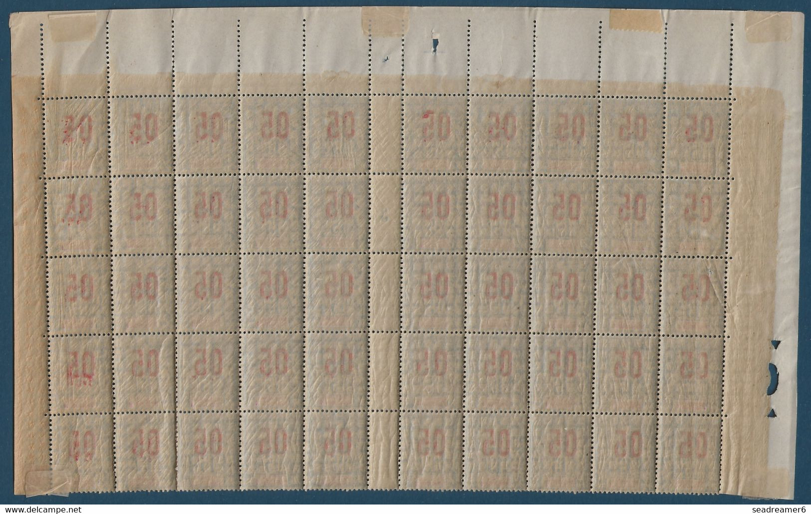 Colonies Groupe Anjouan Feuille Interpanneau N°22/22Aa**/* Millésime 3 Variétés :espacés, Grosse Tete Case 5 10 & 35 TTB - Nuovi