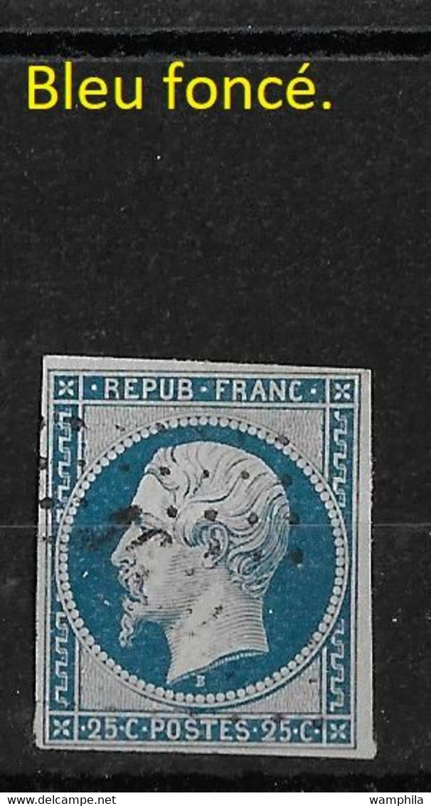 France N°10 Un Lot De 4 Nuances (voir Scans) Cote 330€ - 1852 Luigi-Napoleone