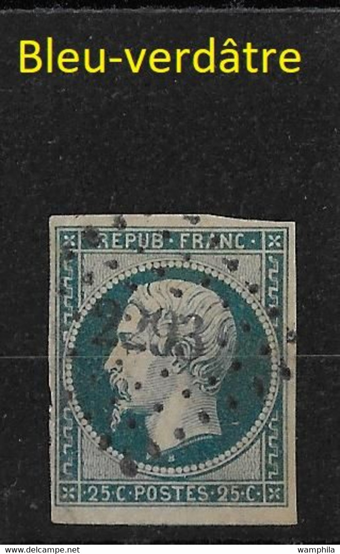 France N°10 Un Lot De 4 Nuances (voir Scans) Cote 330€ - 1852 Luigi-Napoleone