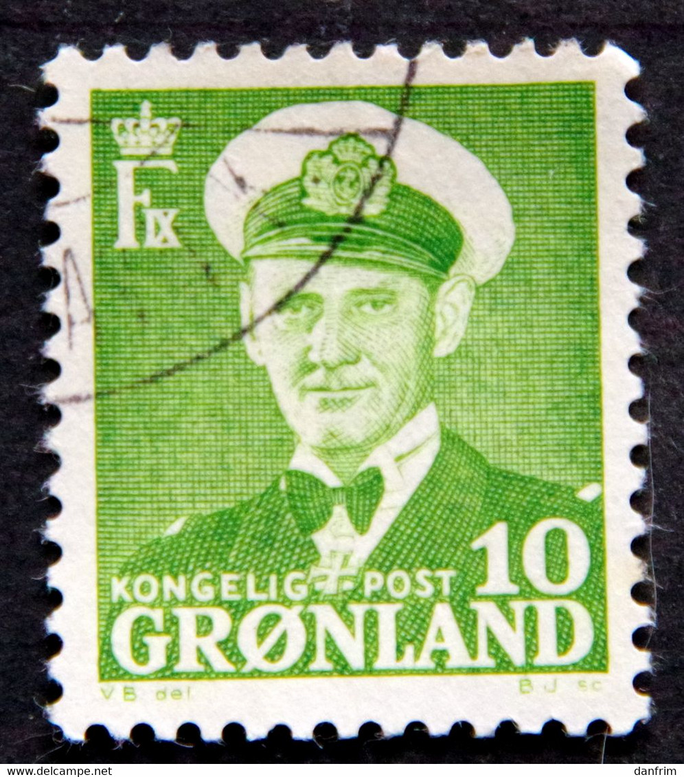 Greenland 1950 King Frederik IX  MiNr.30  ( Lot E 2510 ) - Used Stamps