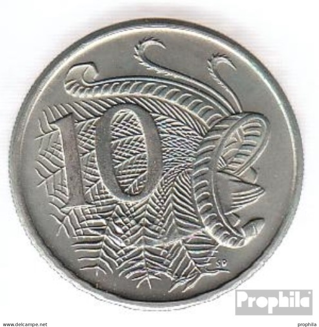 Australien KM-Nr. : 65 1982 Stgl./unzirkuliert Kupfer-Nickel Stgl./unzirkuliert 1982 10 Cents Elizabeth II. - 10 Cents