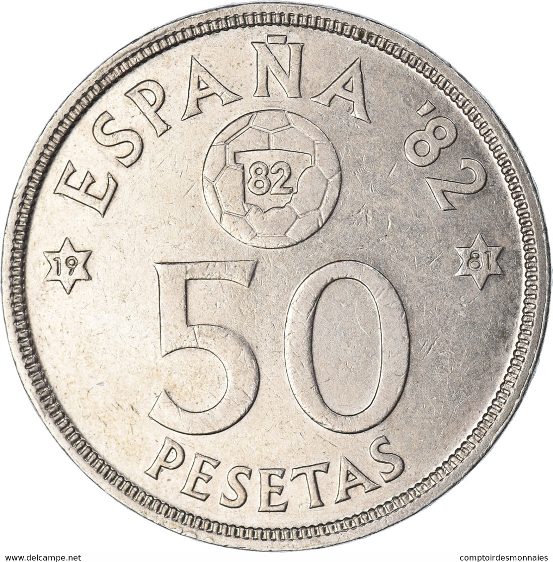 Monnaie, Espagne, 50 Pesetas, 1980-81 - 50 Pesetas