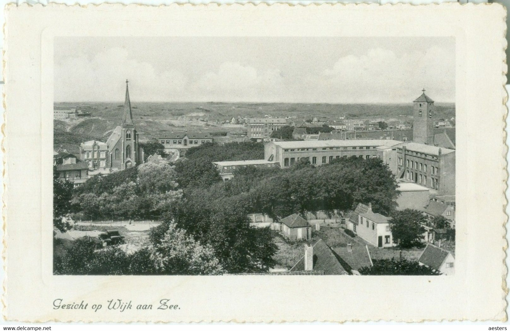 Wijk Aan Zee 1948; Panorama - Gelopen. (Rembrandt - Utrecht) - Wijk Aan Zee