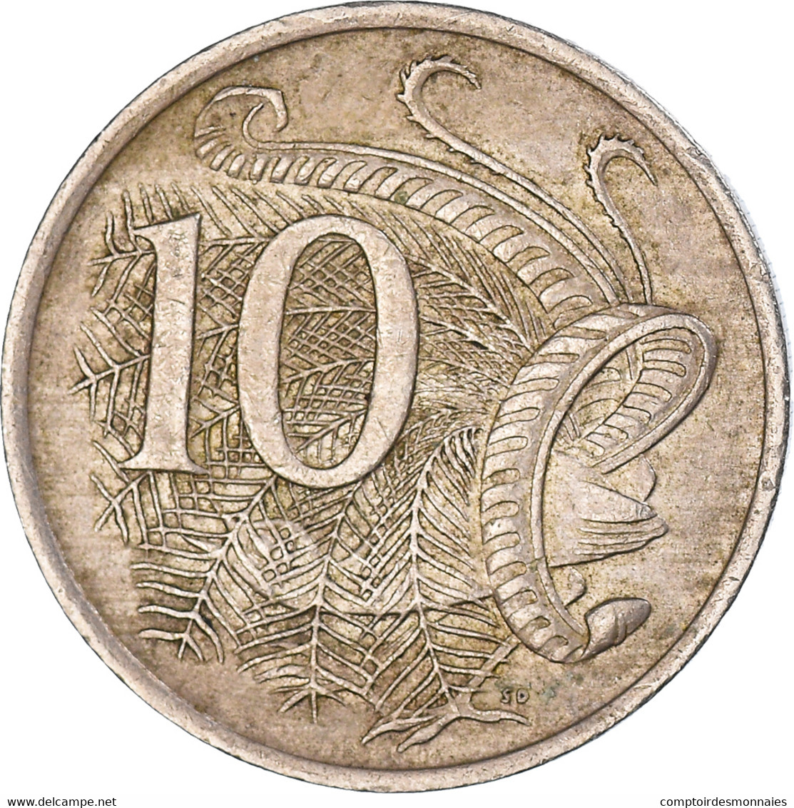 Monnaie, Australie, 10 Cents, 1970 - 10 Cents