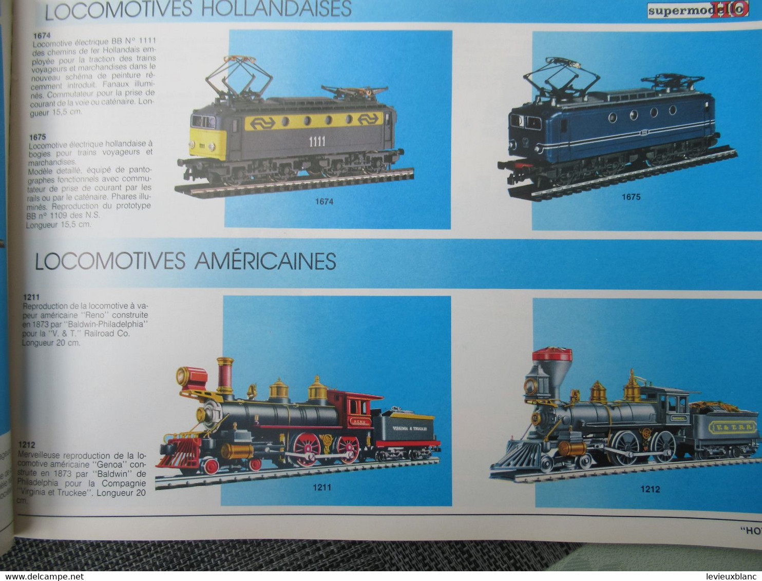 Catalogue Général "HO""O""N"/ RIVAROSSI/ Train Electriques Miniature / COMO ( Italie)/ 1986                       VOIT50