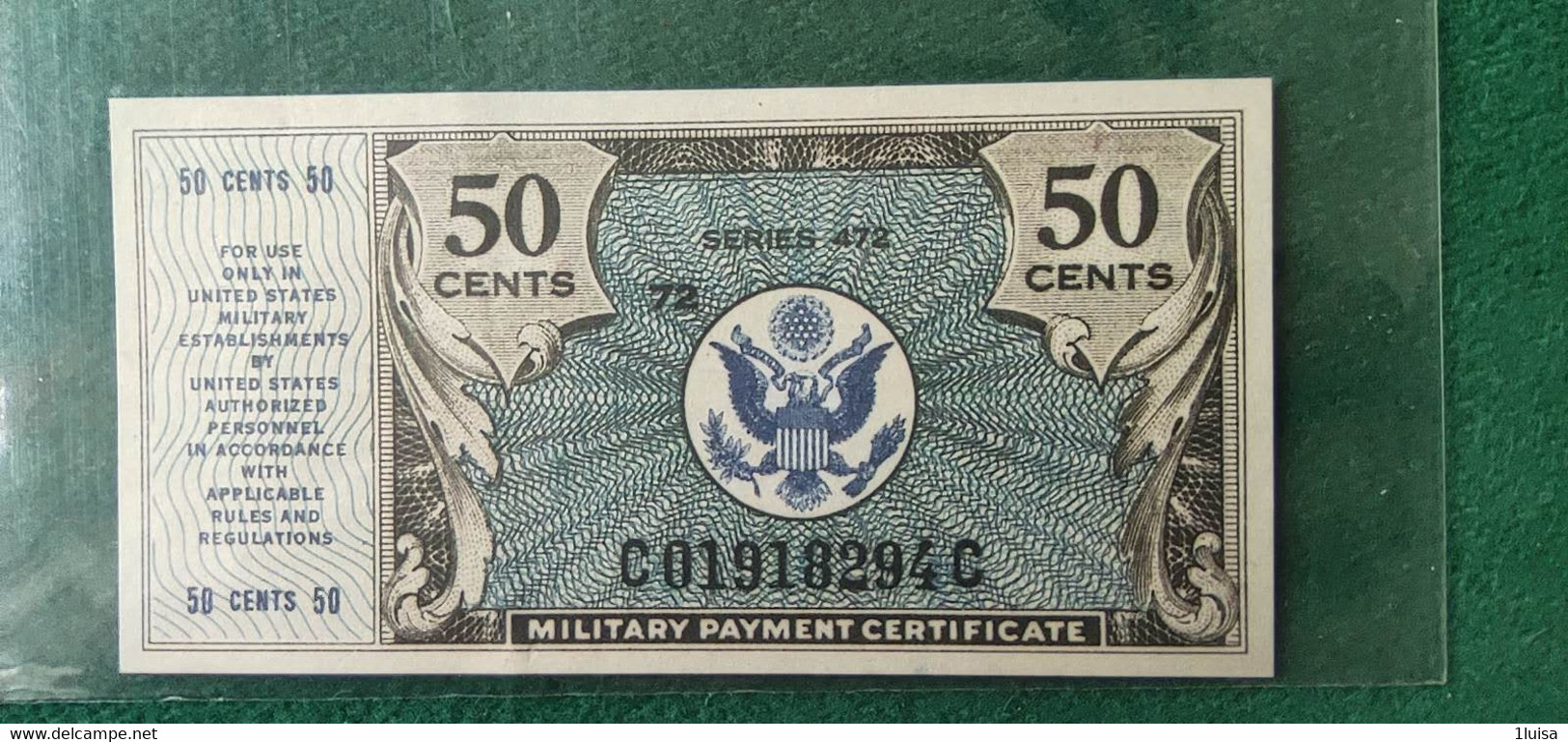 STATI UNITI 50 Cent Serie 472 COPY - 1948-1951 - Reeksen 472