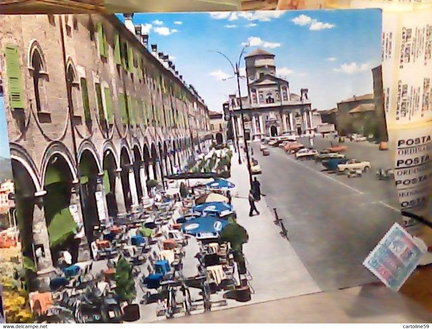 CARPI PIAZZA CATTEDRALE AUTO CAR Formato MAXY VB1968  IS11048 - Carpi