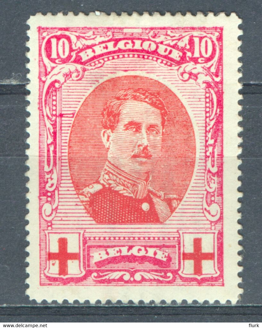 België Nr 133-V1 (X) Cote €35 Perfect - 1901-1930