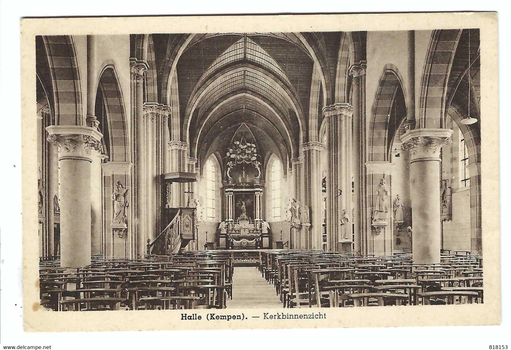 Halle (Kempen) - Kerkbinnenzicht - Zoersel