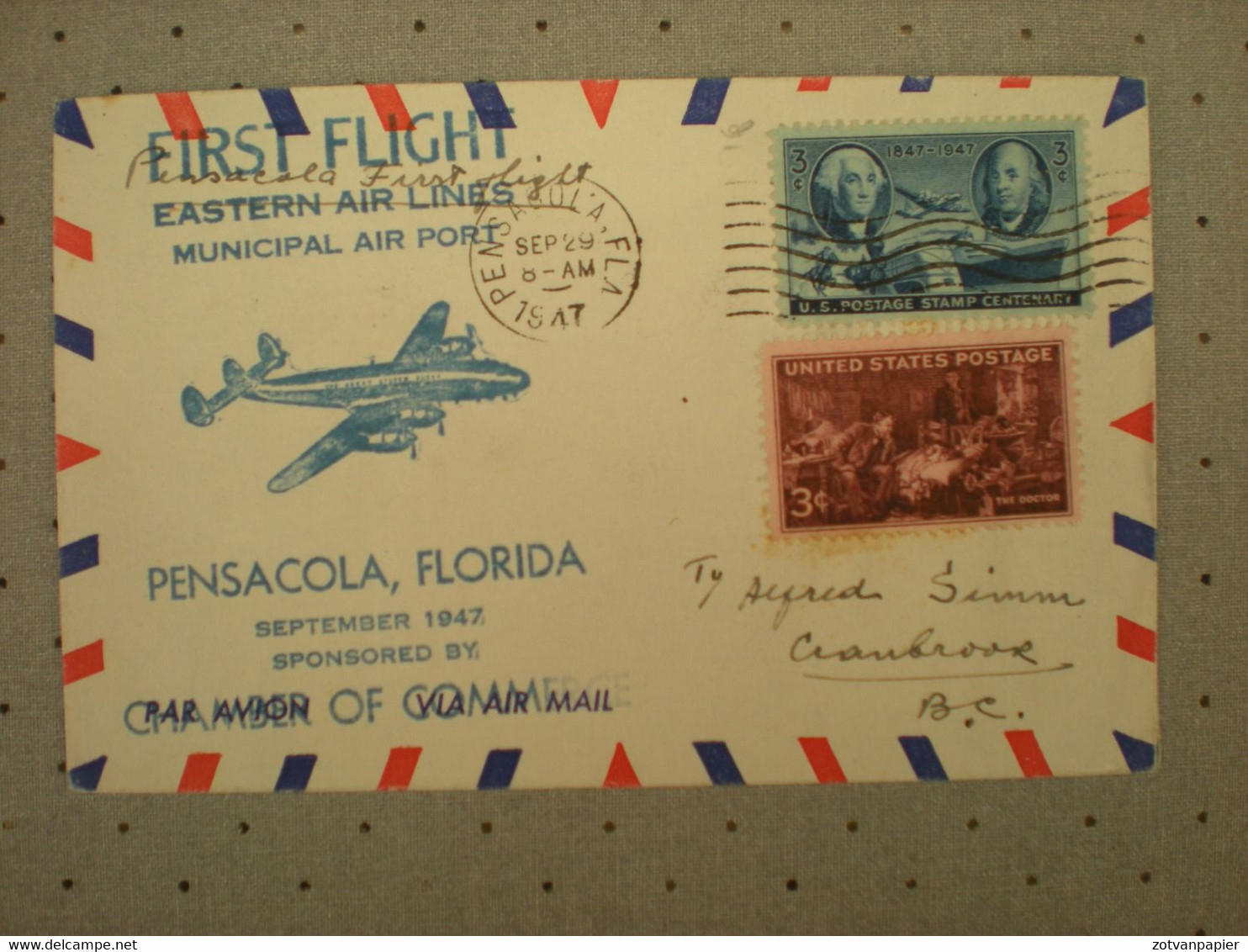 First Flight 1947 - Luchtvaart - Airlines - Aircraft - Vliegtuig - Avion - Pensacola