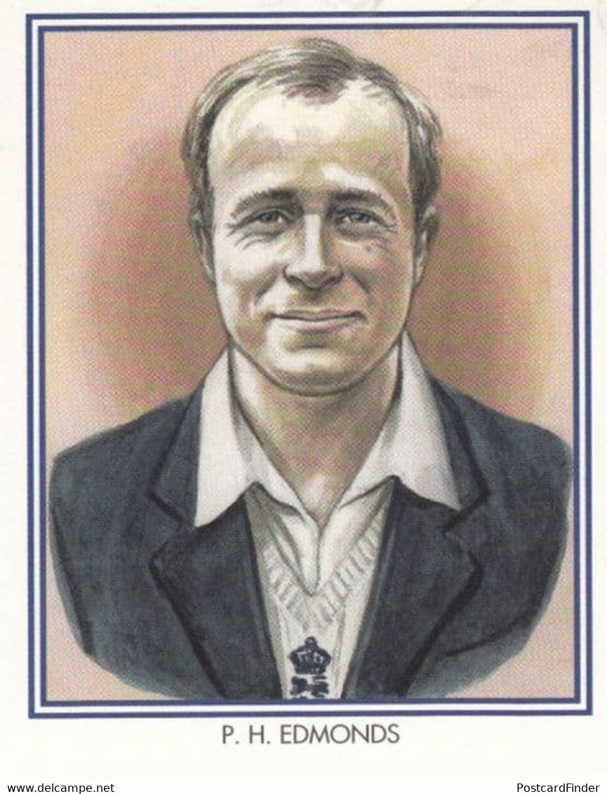 PH Phil Edmonds Middlesex Cricket Club Cricketer Rare Cigarette Card - Críquet