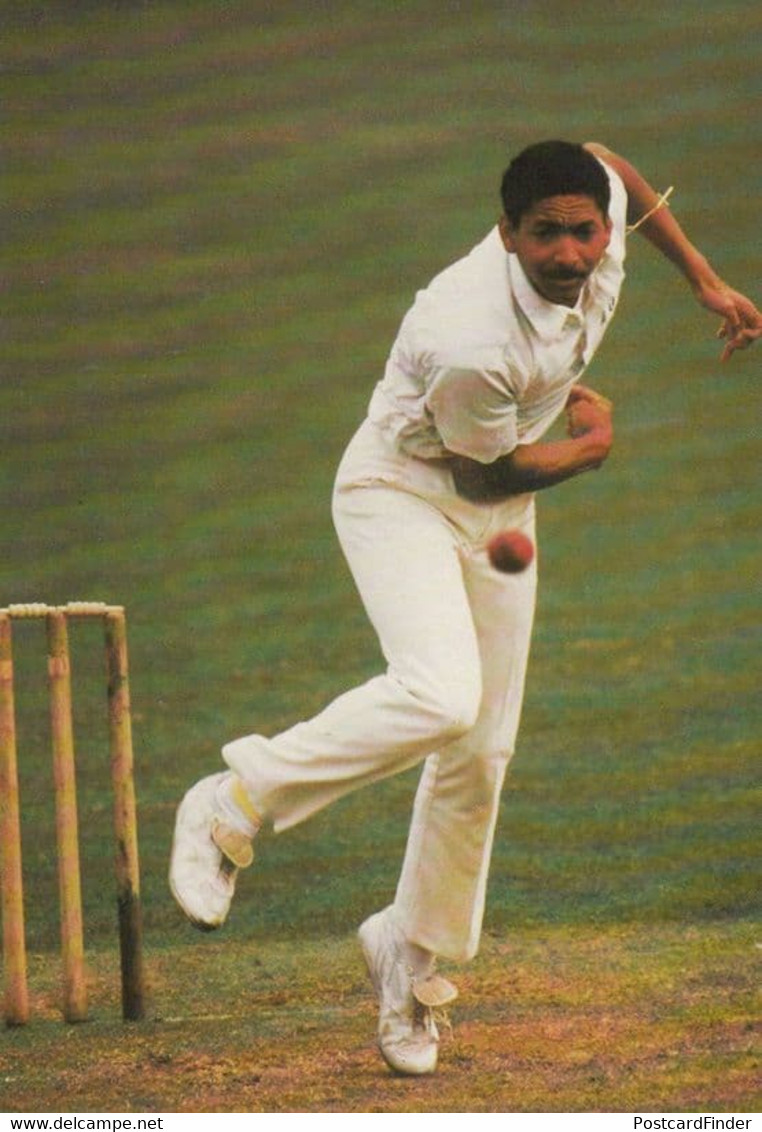 Philip De Freitas English Leicester Cricketer Cricket Postcard - Cricket